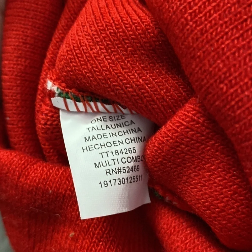 Christmas elf beanie w/bells